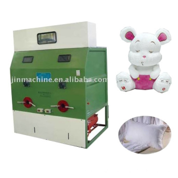 Plush toy stuffing fiber machine